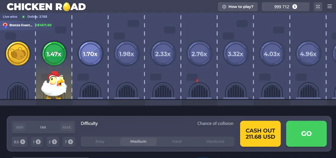 Chicken Road gameplay